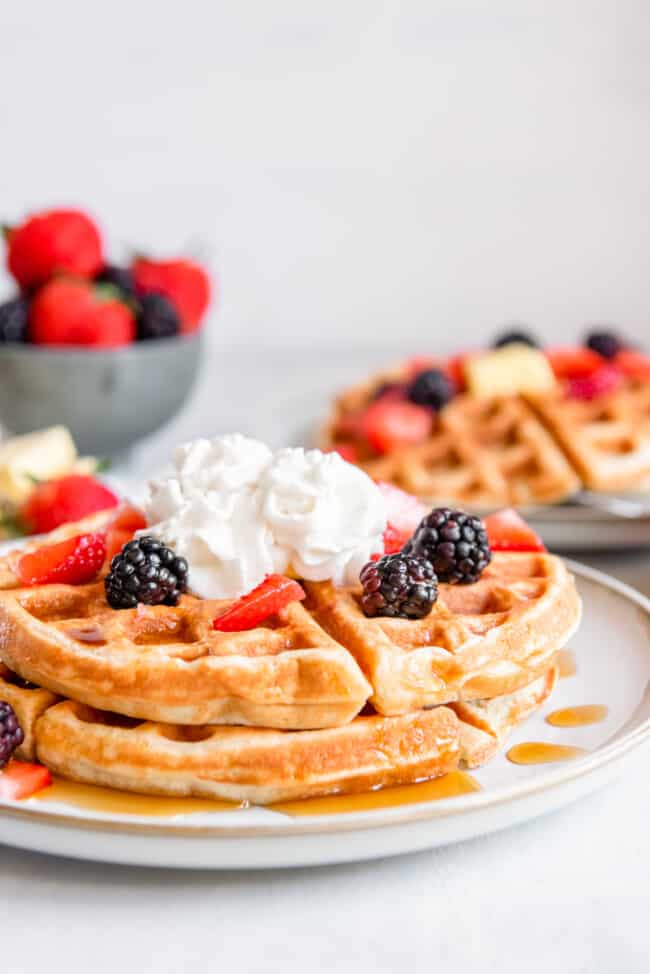 Belgian Waffles Recipe The Cookie Rookie®