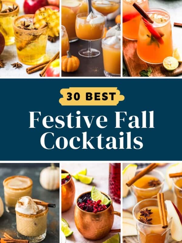 30 best fall cocktails Pinterest