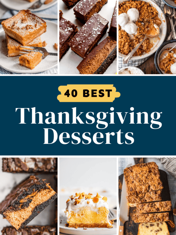 40 best thanksgiving desserts Pinterest