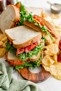 BLT Sandwich Recipe - The Cookie Rookie®