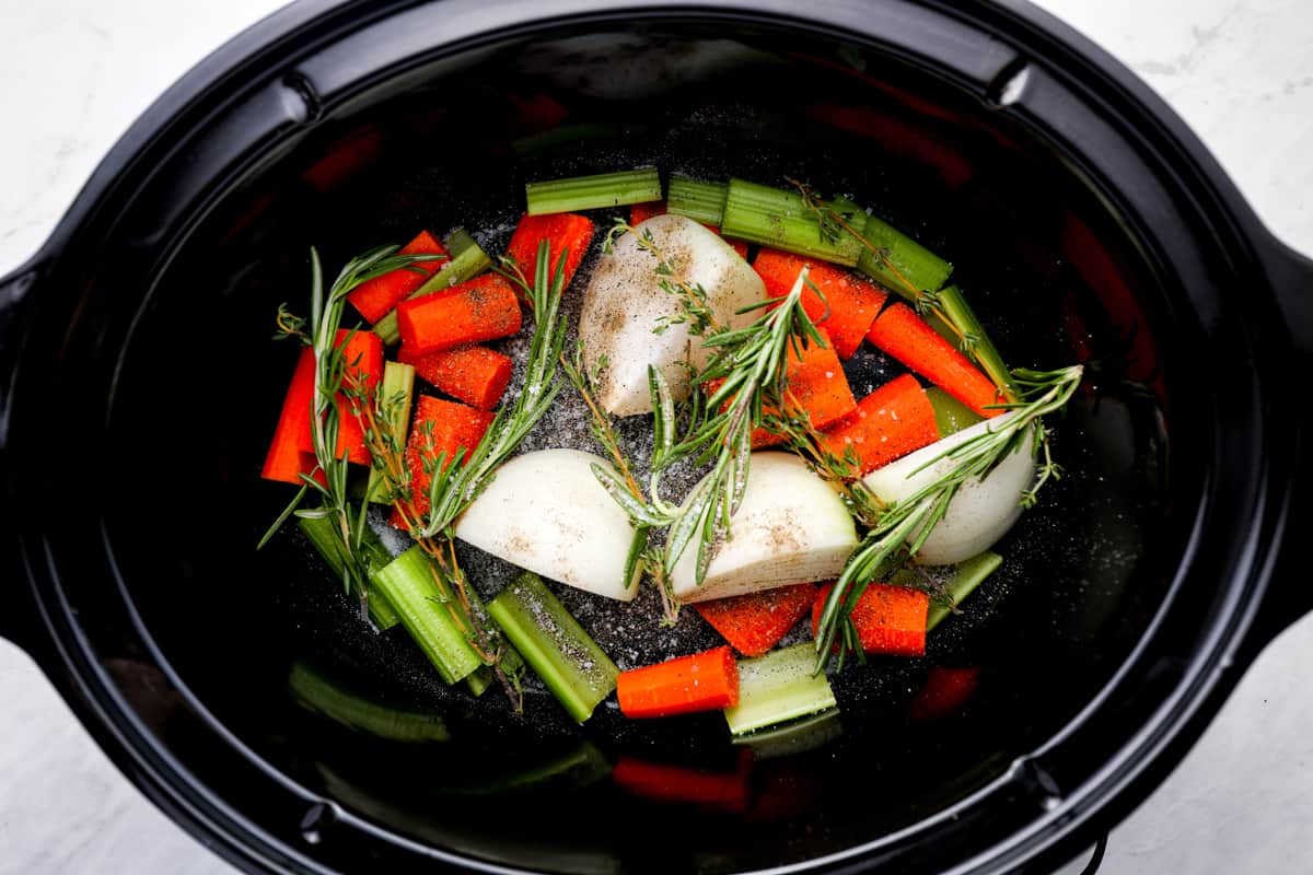 Crockpot Whole Chicken Recipe - The Cookie Rookie®