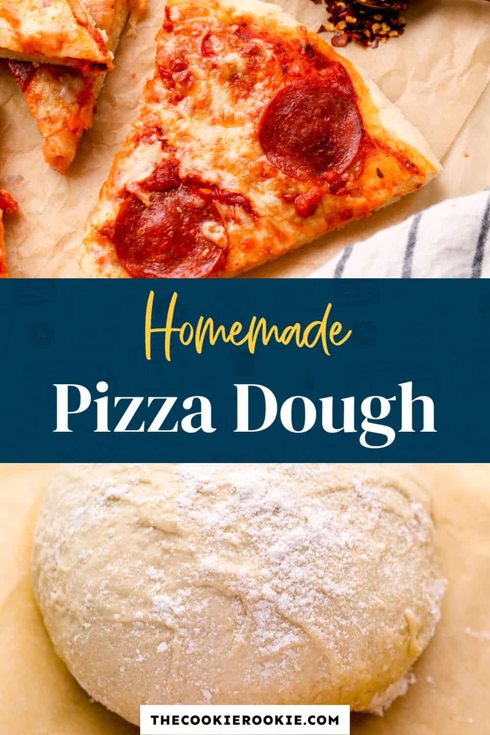 Homemade Pizza Dough - The Cookie Rookie®