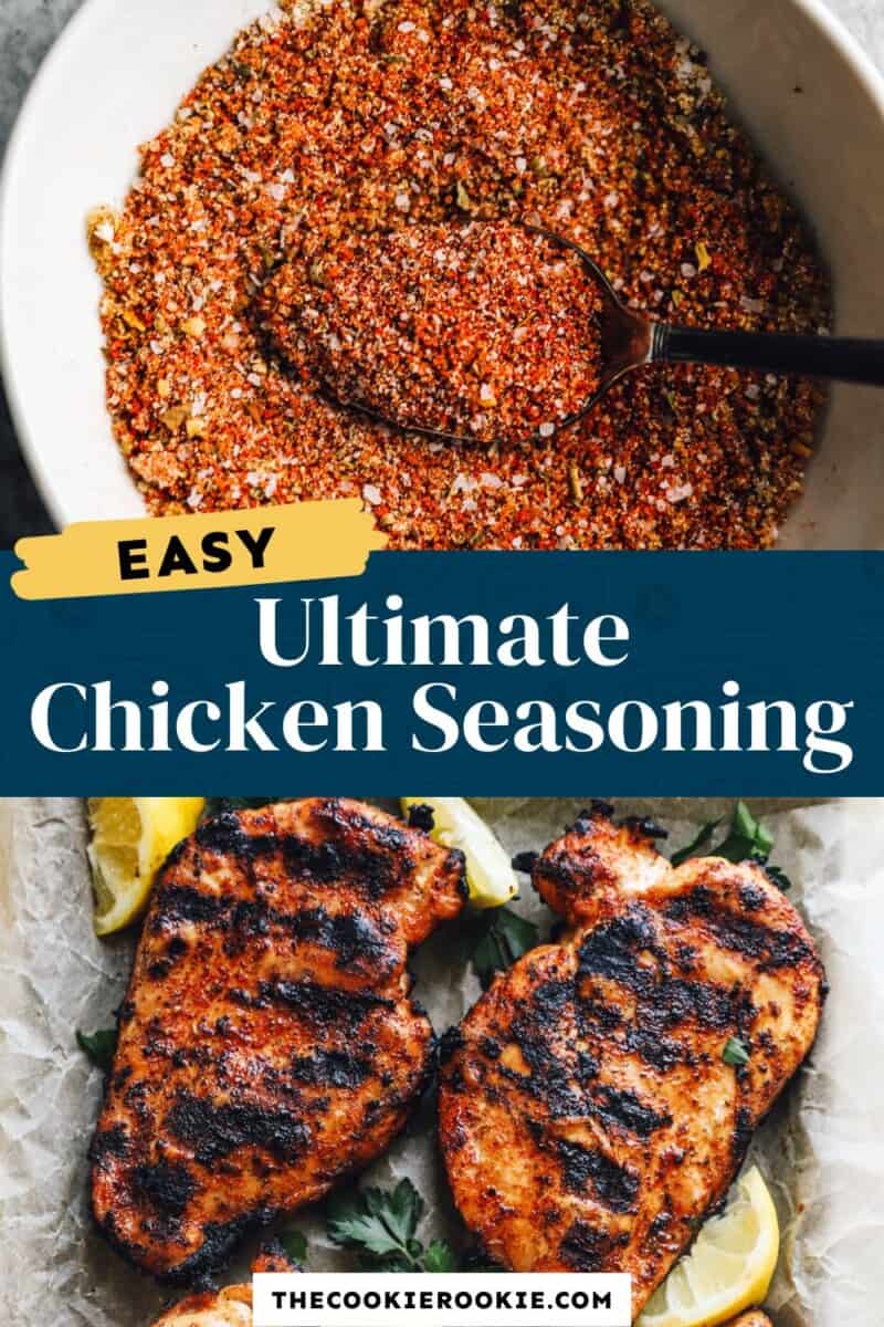 Chicken Seasoning Recipe - The Cookie Rookie®