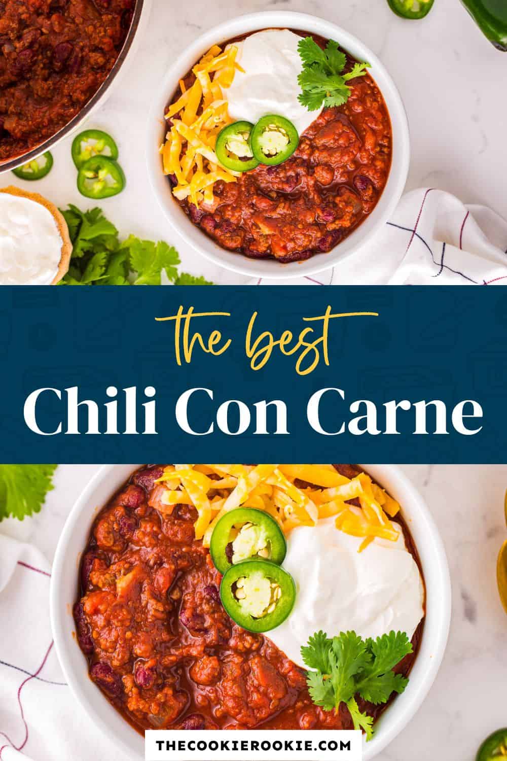 Chili con Carne - The Cookie Rookie®