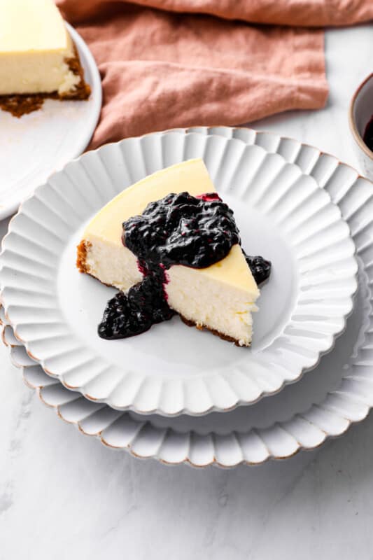 New York Cheesecake Recipe - The Cookie Rookie®