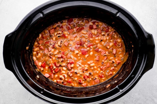 Crockpot Black Eyed Peas Recipe - The Cookie Rookie®