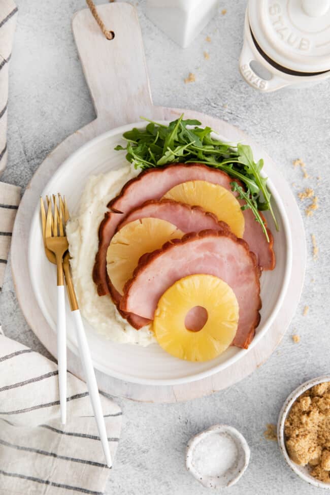 Instant Pot Pineapple Brown Sugar Ham Recipe The Cookie Rookie   Instant Pot Brown Sugar Pineapple Ham 4 650x975 