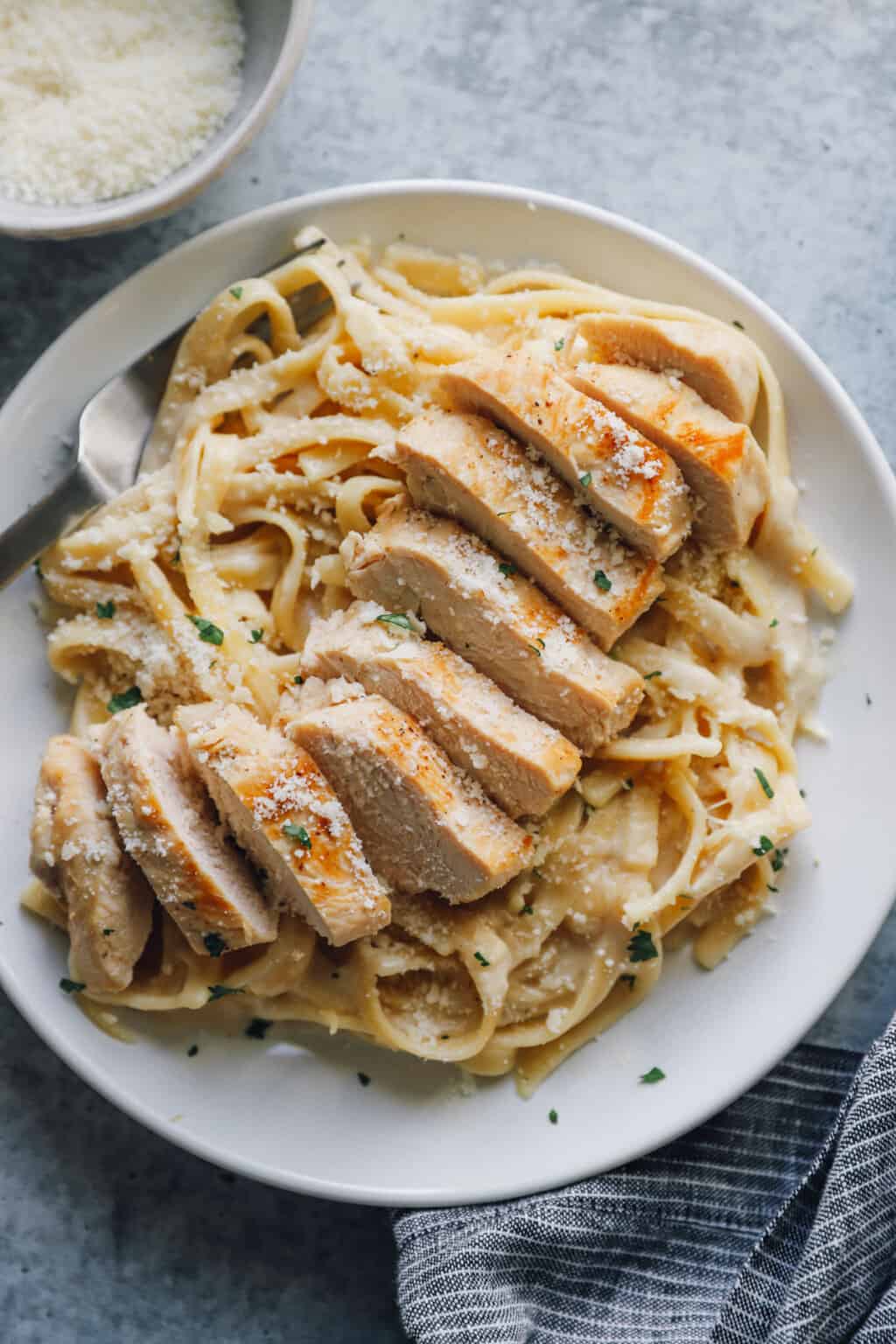 Instant Pot Chicken Alfredo Recipe - The Cookie Rookie®