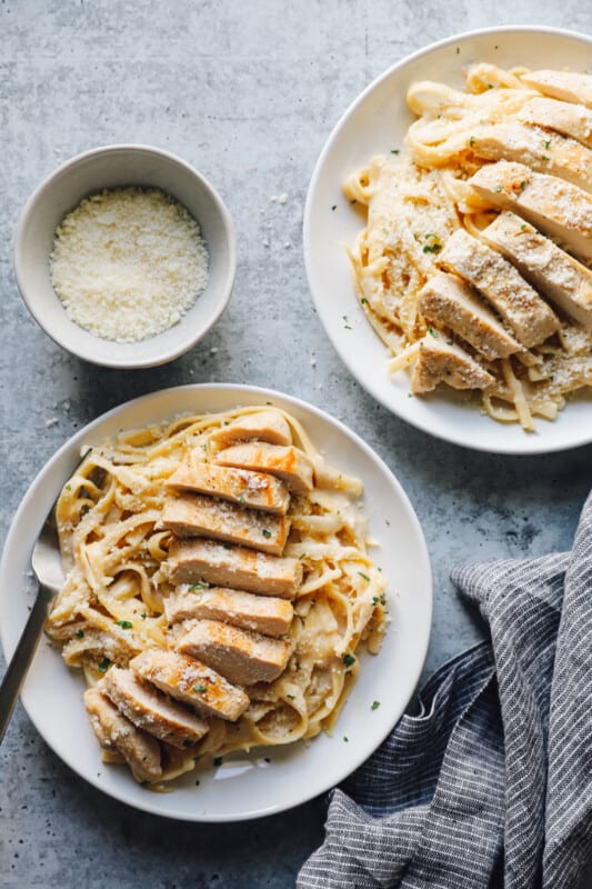 Instant Pot Chicken Alfredo Recipe - The Cookie Rookie®