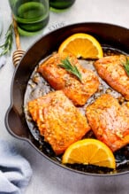 Orange Glazed Salmon Recipe - The Cookie Rookie®