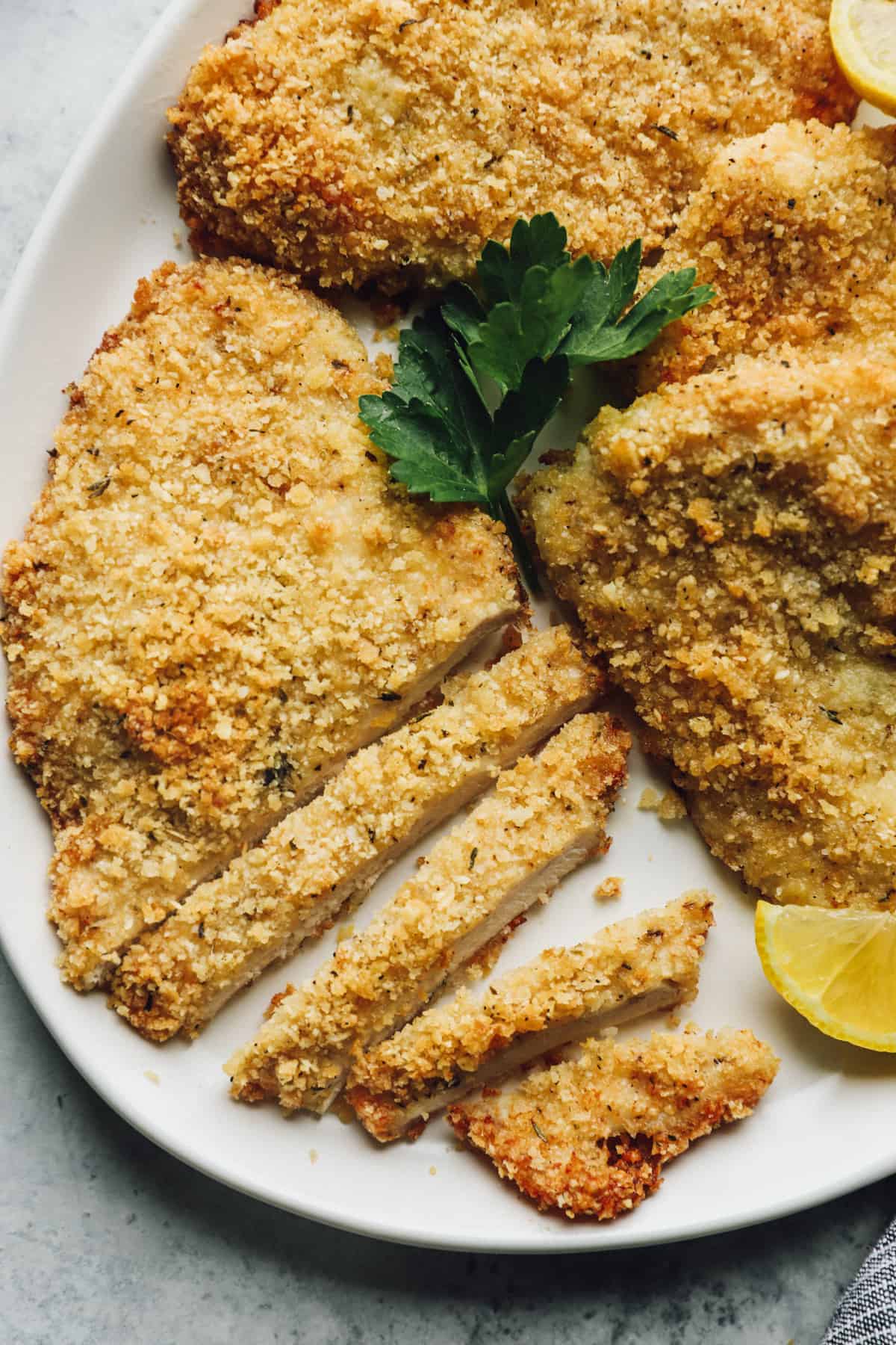 Parmesan Crusted Chicken Recipe - The Cookie Rookie®