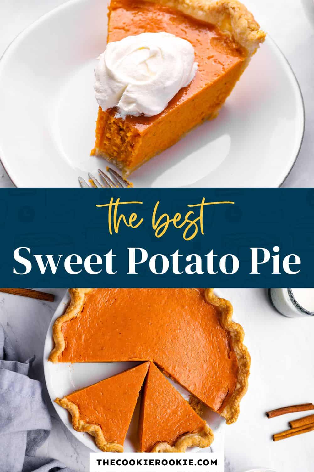 Sweet Potato Pie The Cookie Rookie®