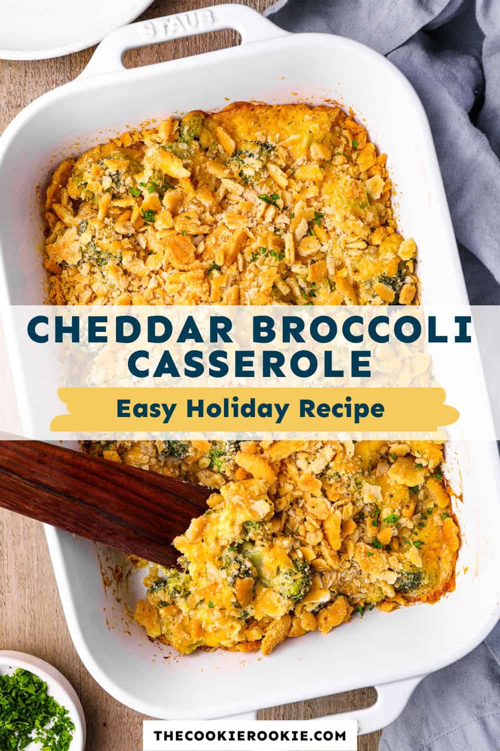 Broccoli Cheese Casserole Recipe - The Cookie Rookie®