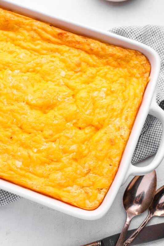 Corn Casserole Recipe - The Cookie Rookie®