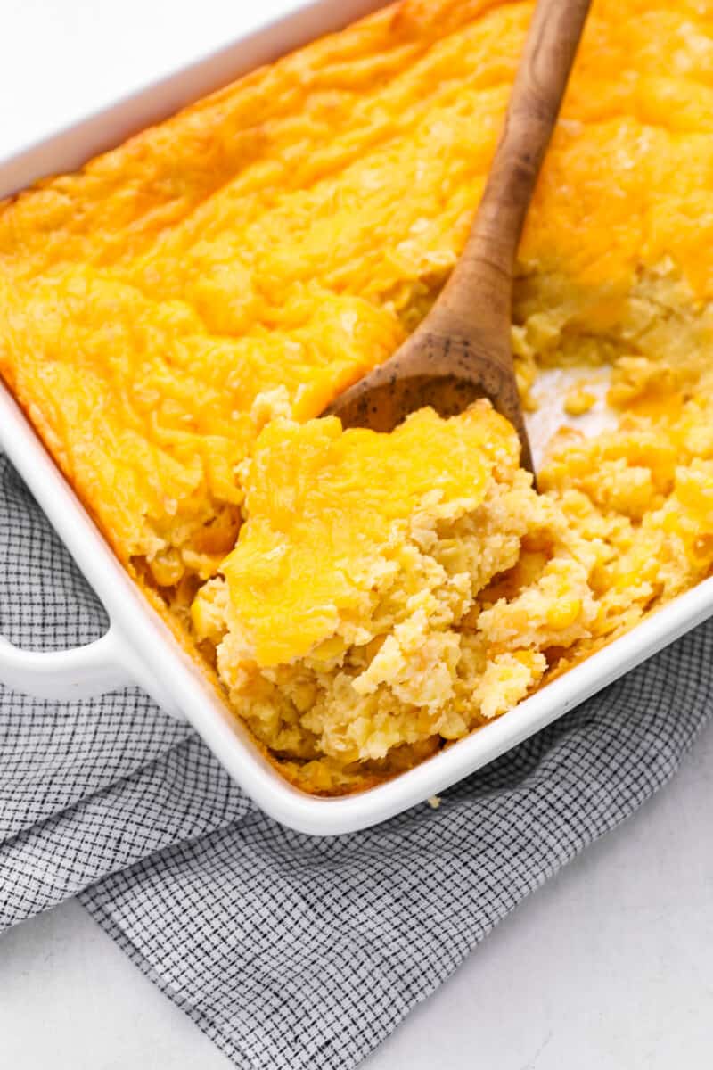 Corn Casserole Recipe - The Cookie Rookie®