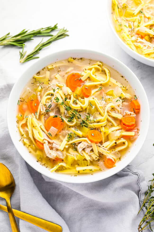 Crockpot Turkey Noodle Soup Recipe - The Cookie Rookie®