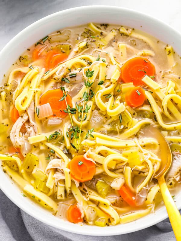 crockpot turkey noodle soup