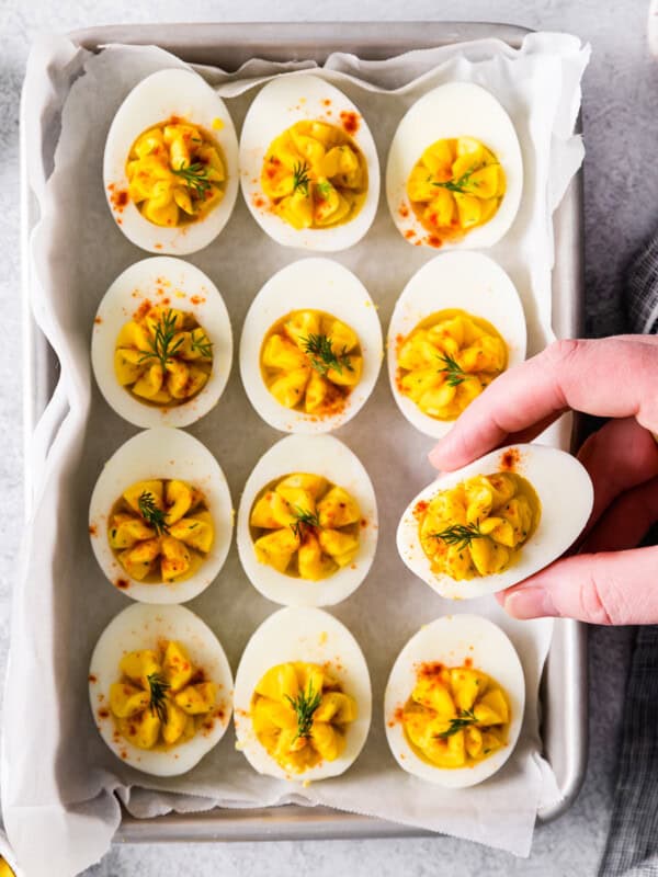 easy deviled eggs