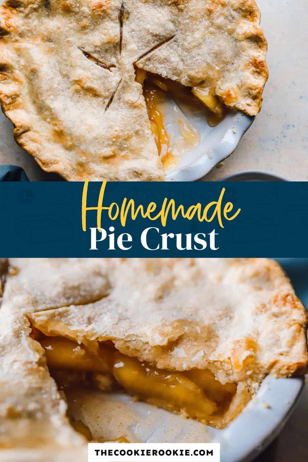 Homemade Pie Crust - The Cookie Rookie®