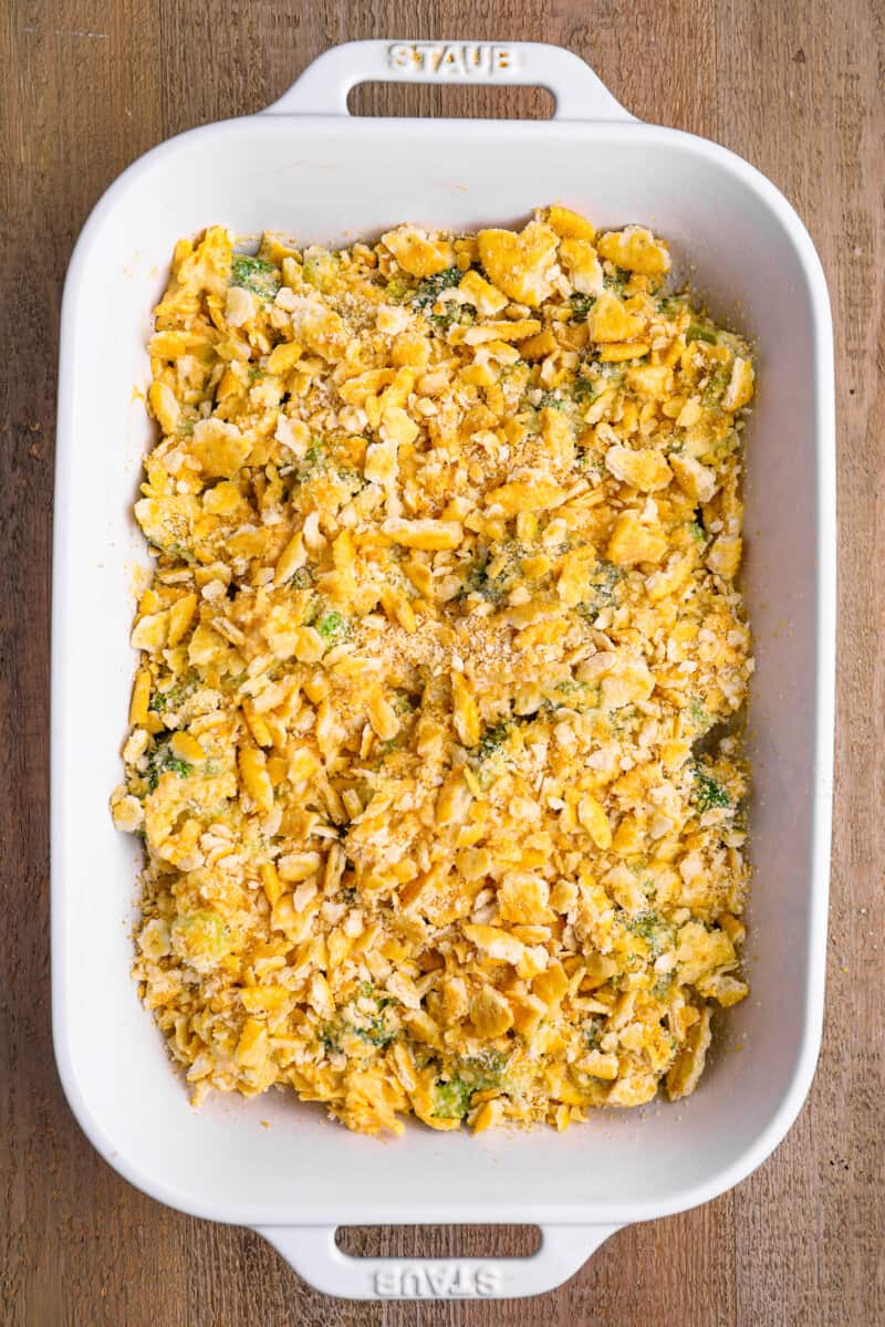 Broccoli Cheese Casserole Recipe - The Cookie Rookie®