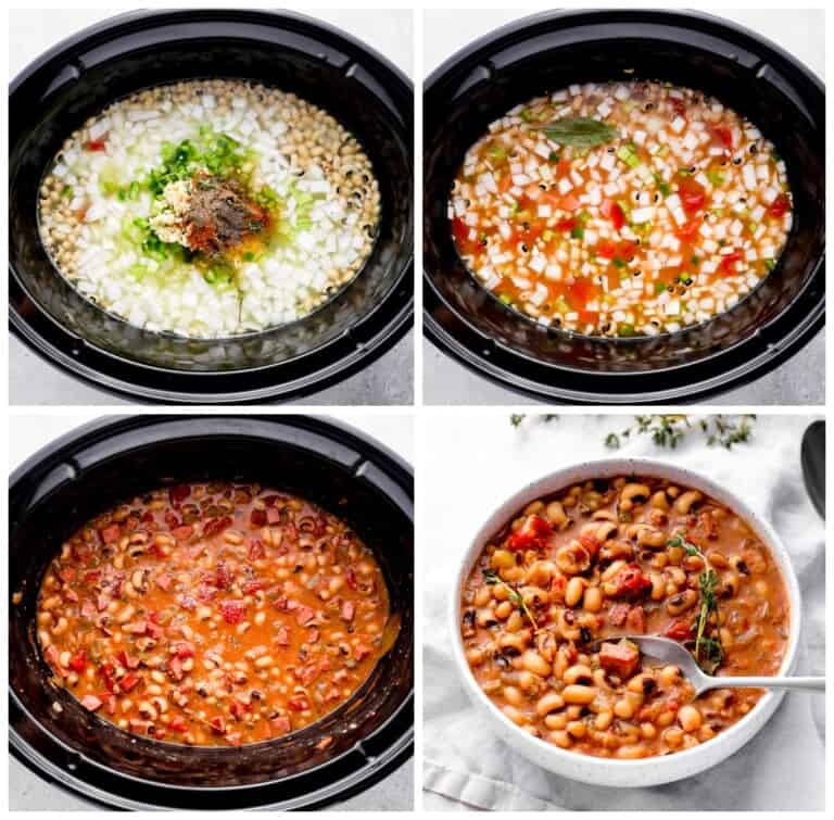 Crockpot Black Eyed Peas Recipe - The Cookie Rookie®