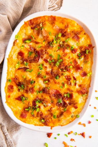 Twice Baked Potato Casserole Recipe - The Cookie Rookie®