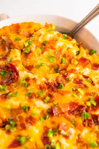 Twice Baked Potato Casserole Recipe - The Cookie Rookie®