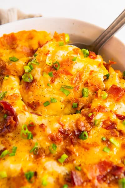 Twice Baked Potato Casserole Recipe - The Cookie Rookie®