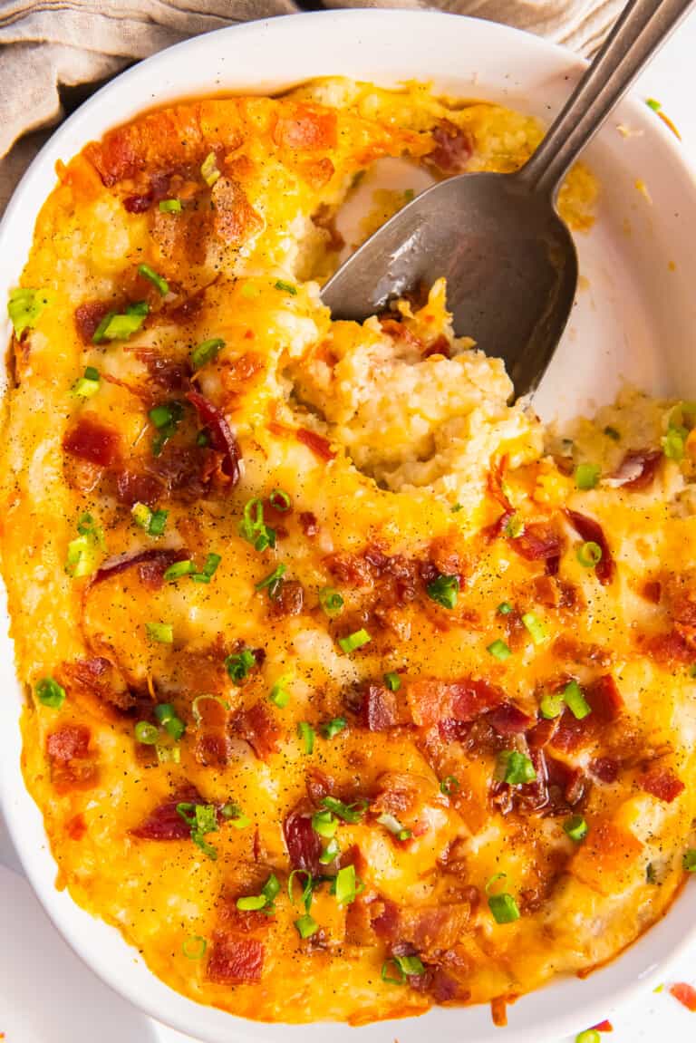 Twice Baked Potato Casserole Recipe - The Cookie Rookie®