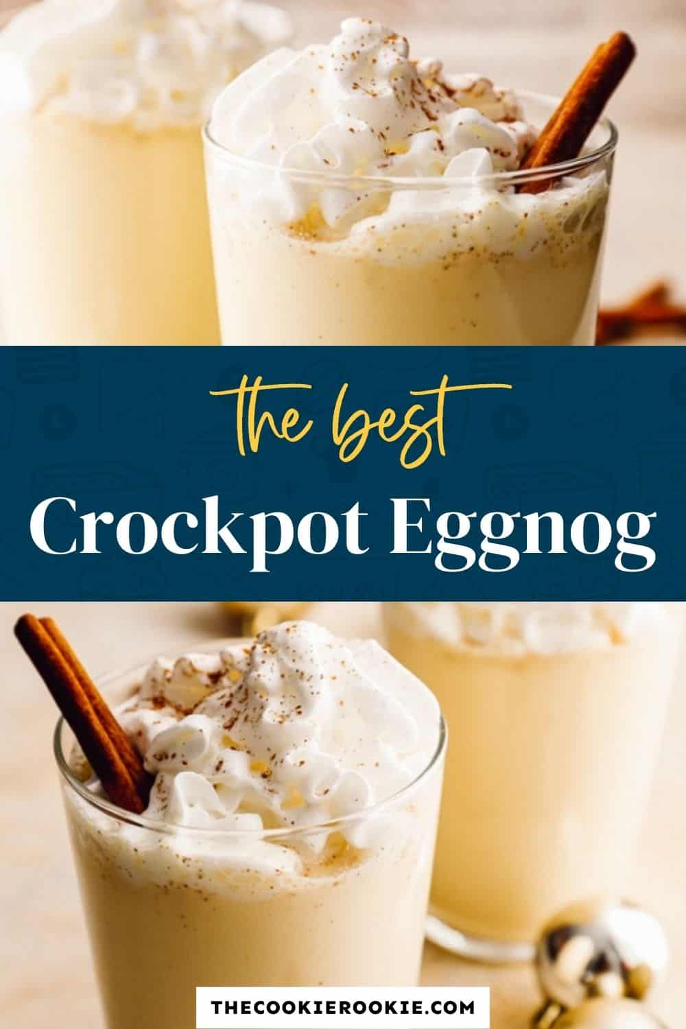 Crockpot Eggnog Recipe The Cookie Rookie® 1038