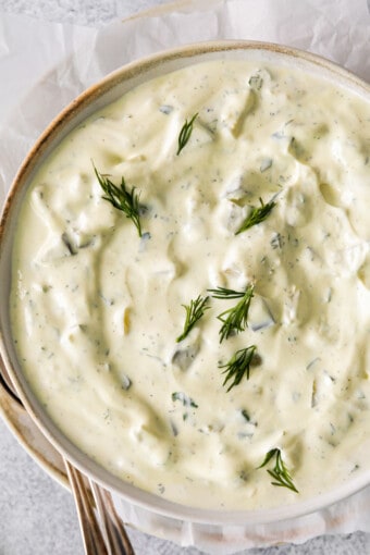 Ranch Dill Pickle Dip Recipe - The Cookie Rookie®