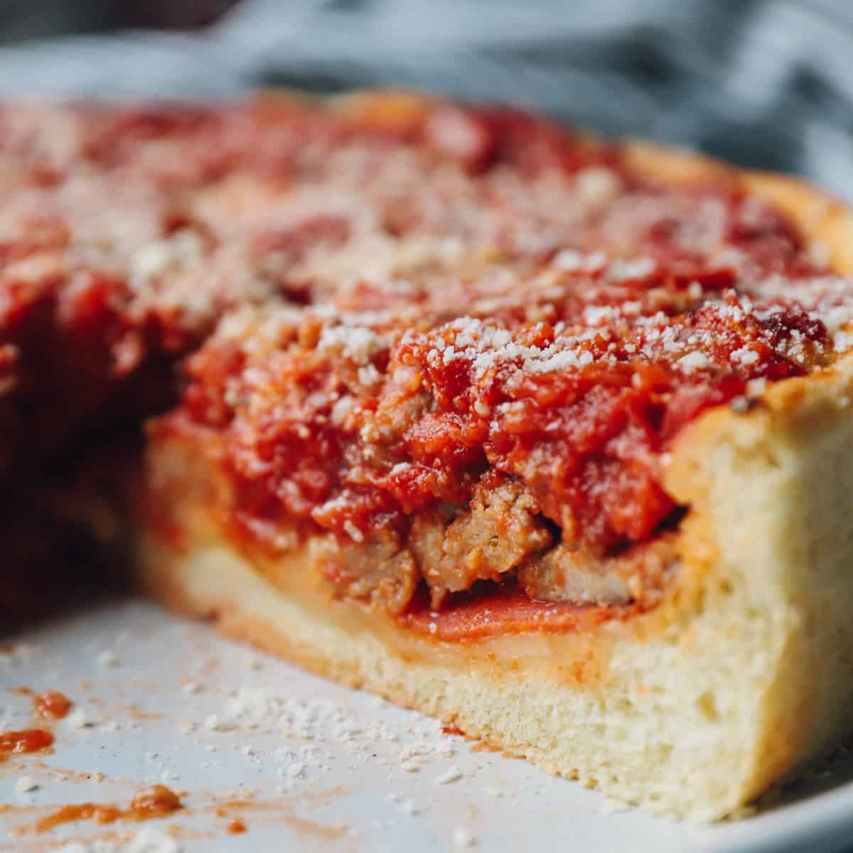 Featured Chicago Style Deep Dish Pizza 1 