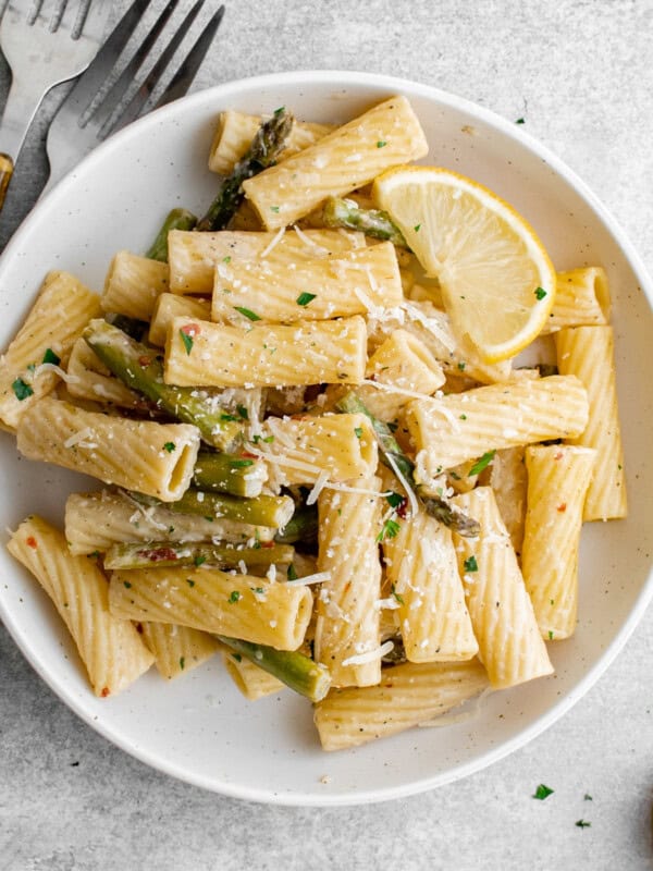 lemon asparagus pasta