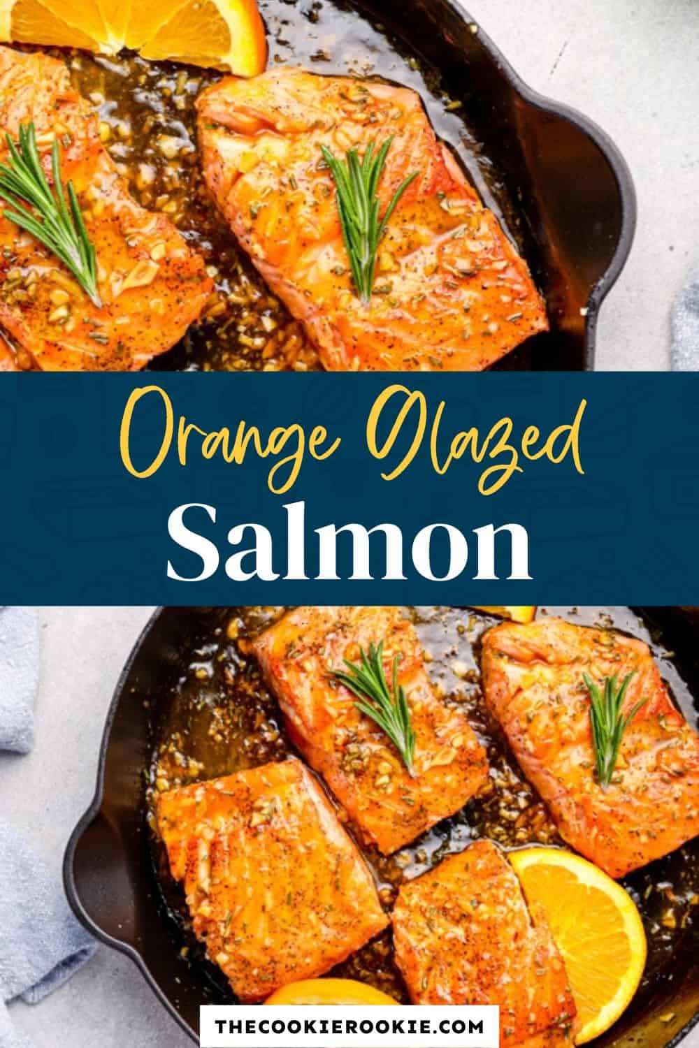 Orange Glazed Salmon Recipe - The Cookie Rookie®
