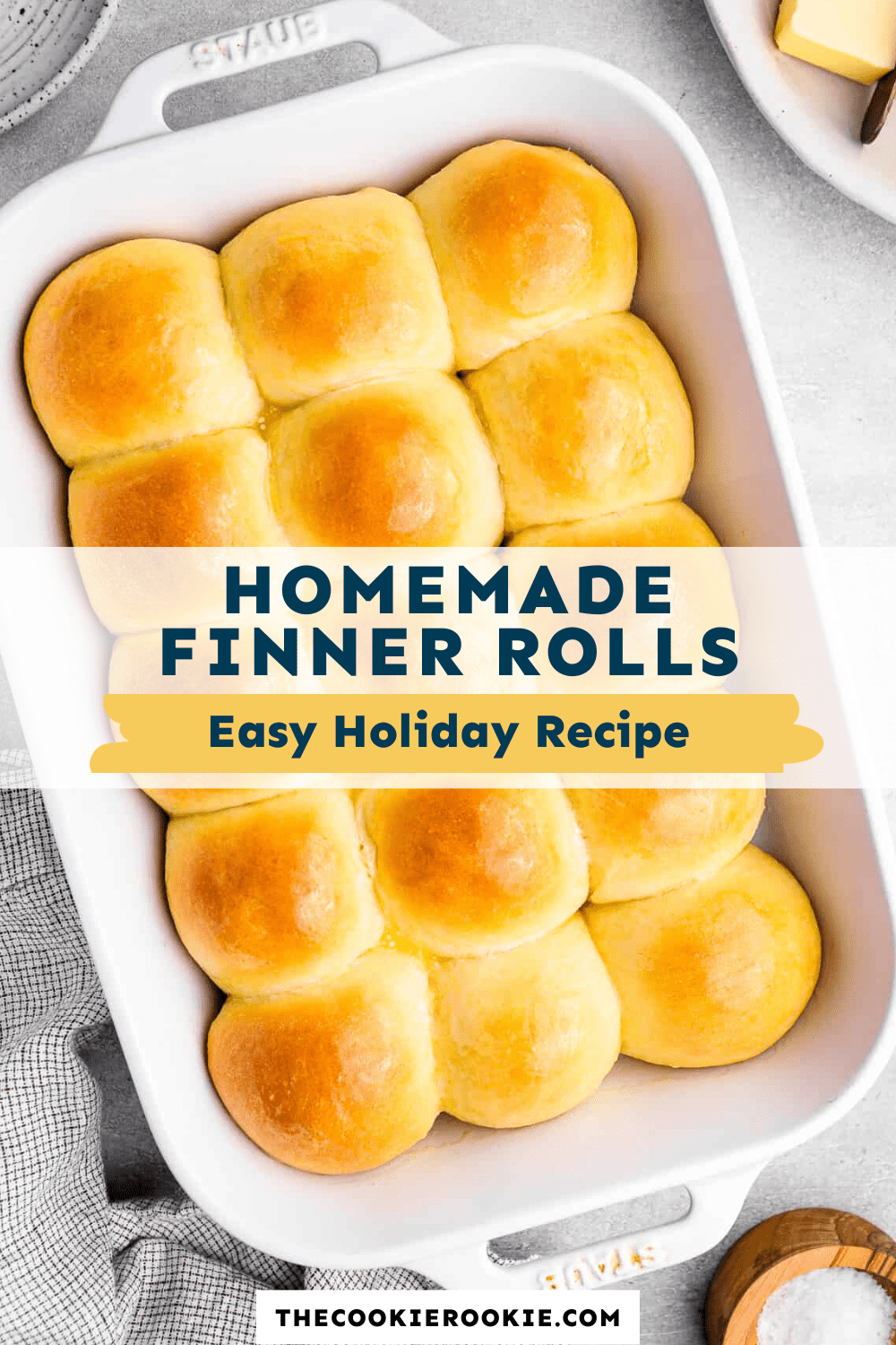 Dinner Rolls - The Cookie Rookie®