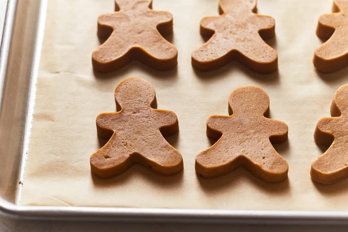 Gingerbread Man Shaped Skillet