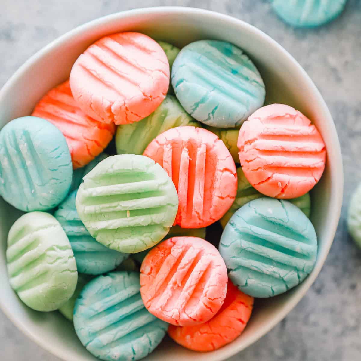 Candy Molds - Plain Square Mints