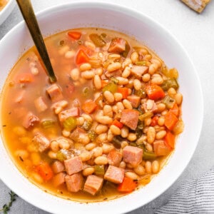 Crockpot Ham and Bean Soup Recipe - 79