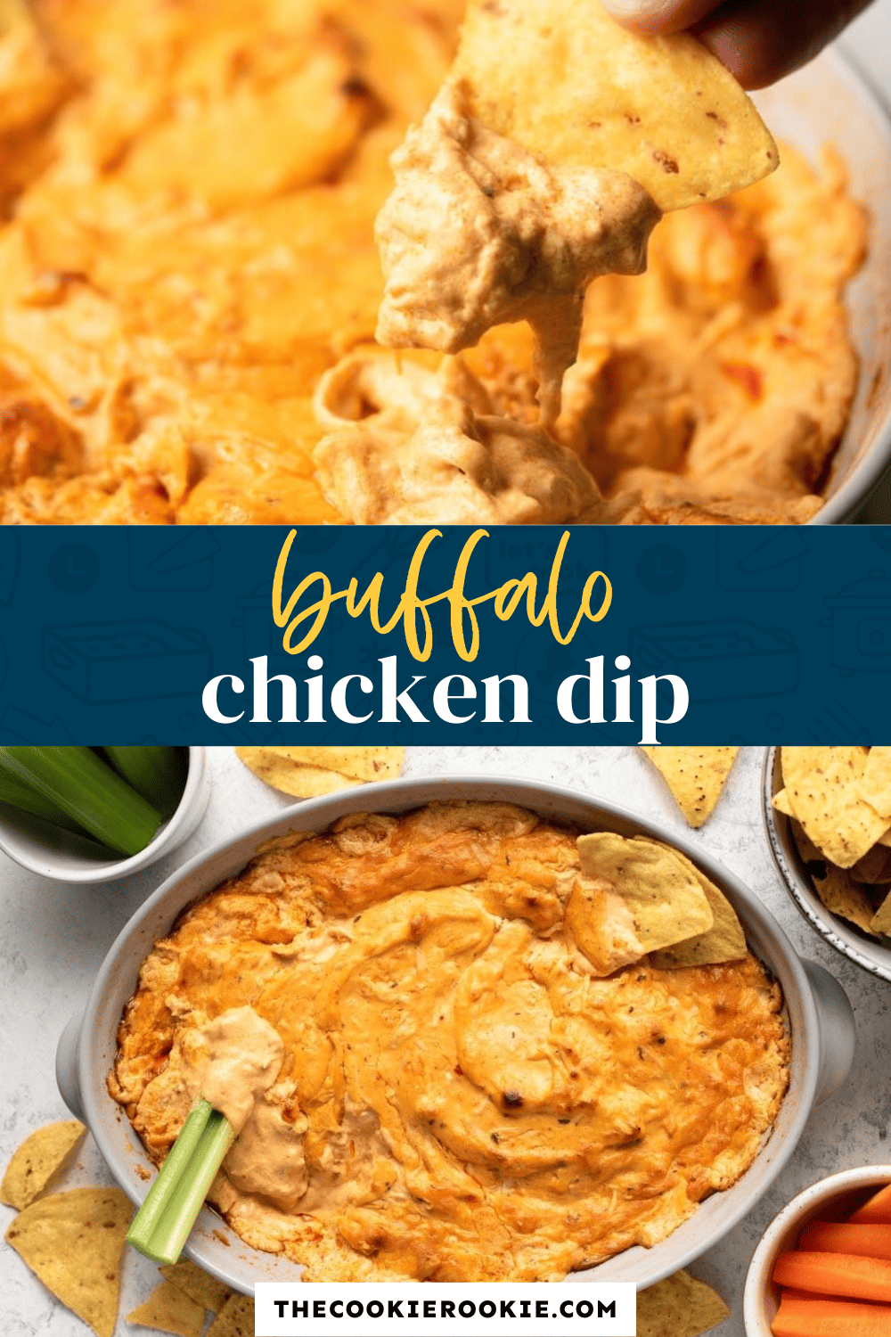 Buffalo Chicken Dip Recipe - The Cookie Rookie