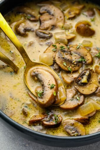 Mushroom Soup Recipe The Cookie Rookie®