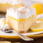 featured lemon meringue cheesecake.