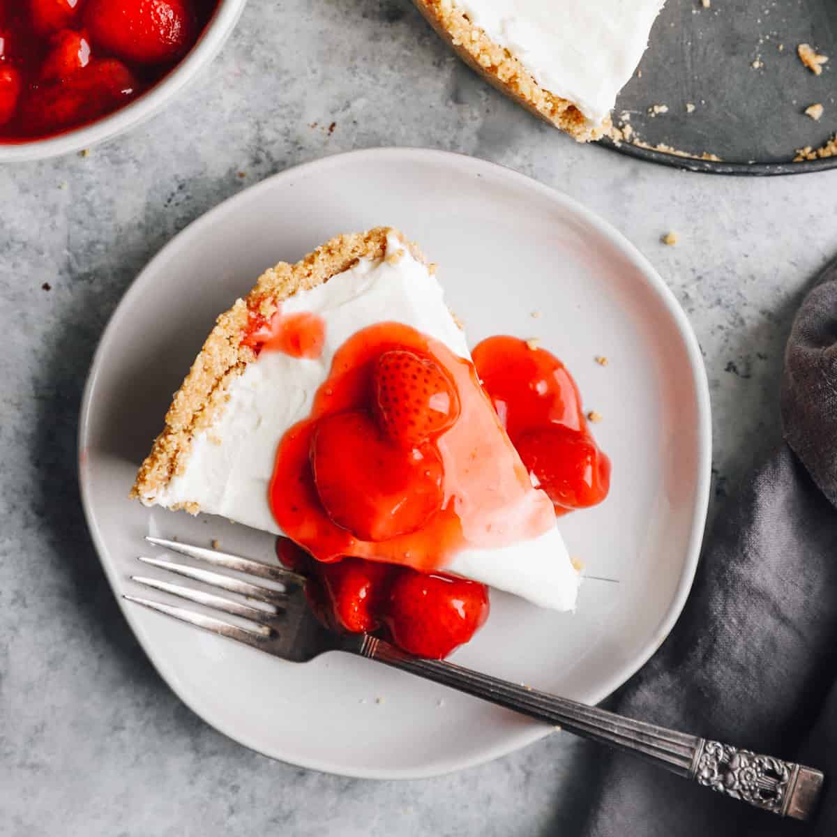 No-Bake Cheesecake - Pies and Tacos