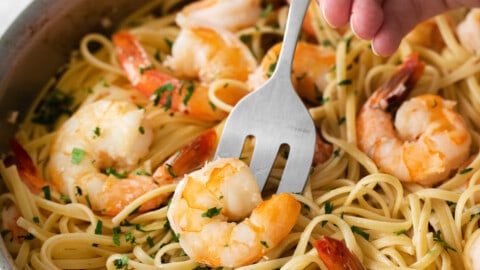 Creamy Garlic Shrimp (spicy) Recipe - The Cookie Rookie®