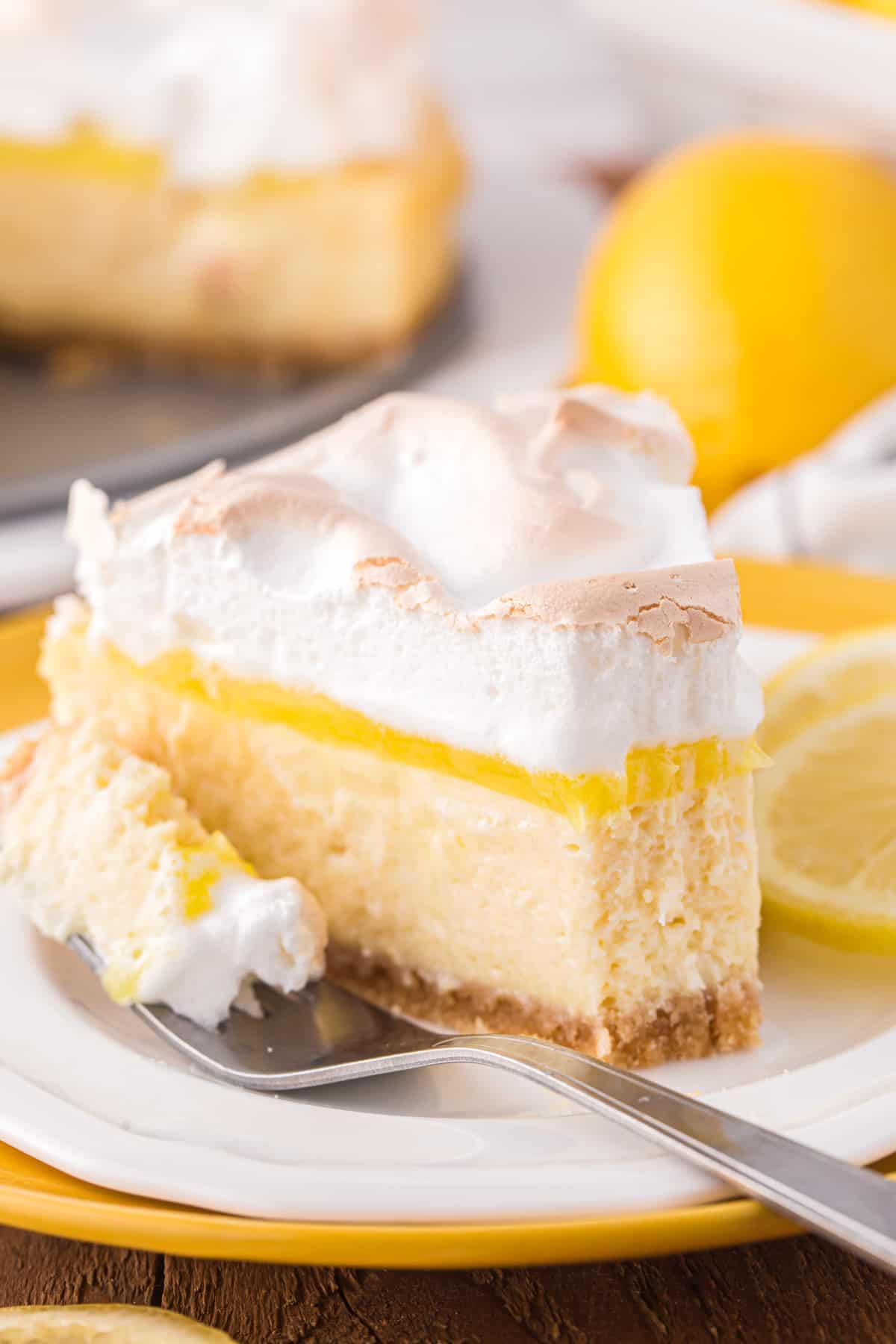 Lemon Meringue Cheesecake Recipe