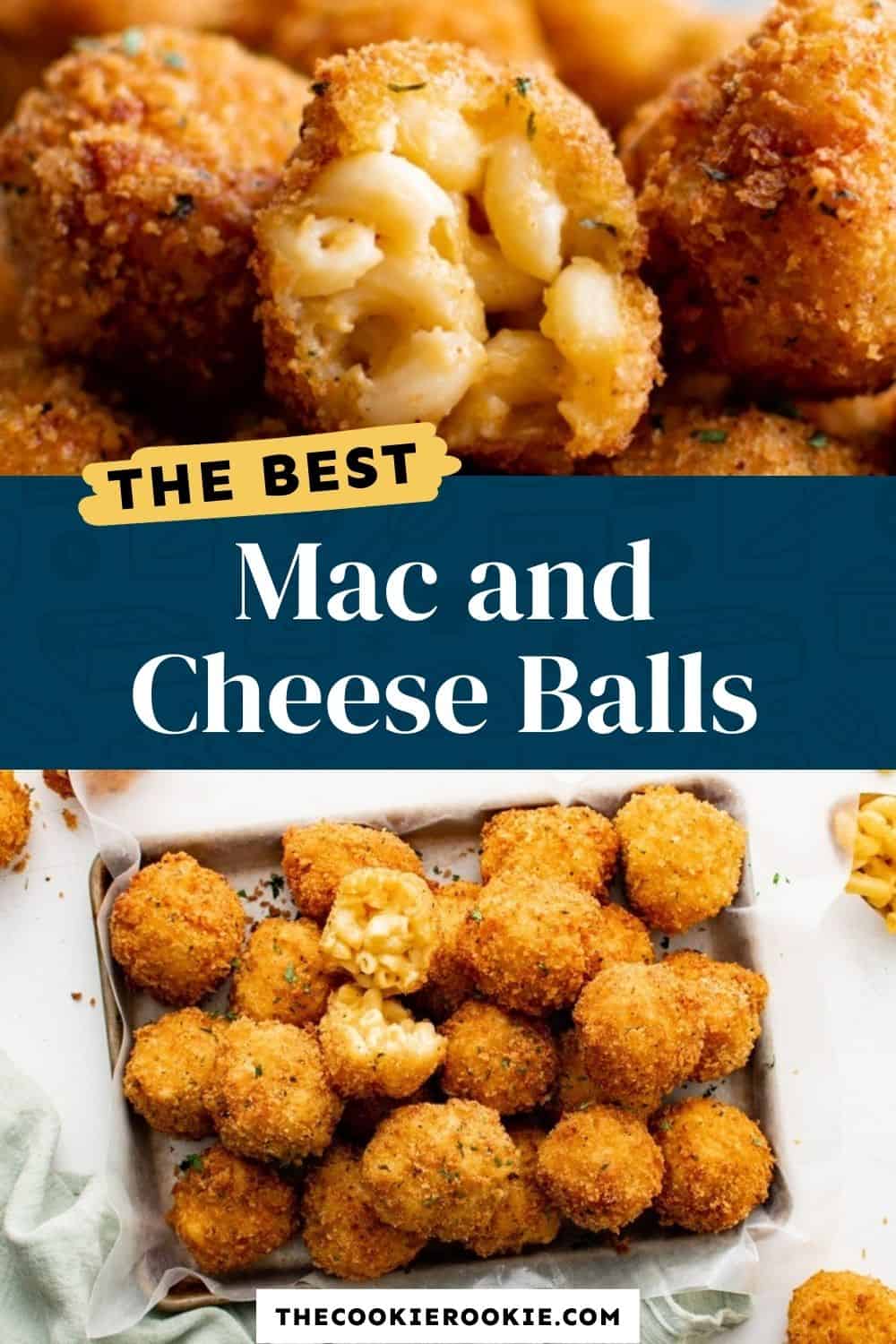 Fried Mac and Cheese Balls - The Cookie Rookie®