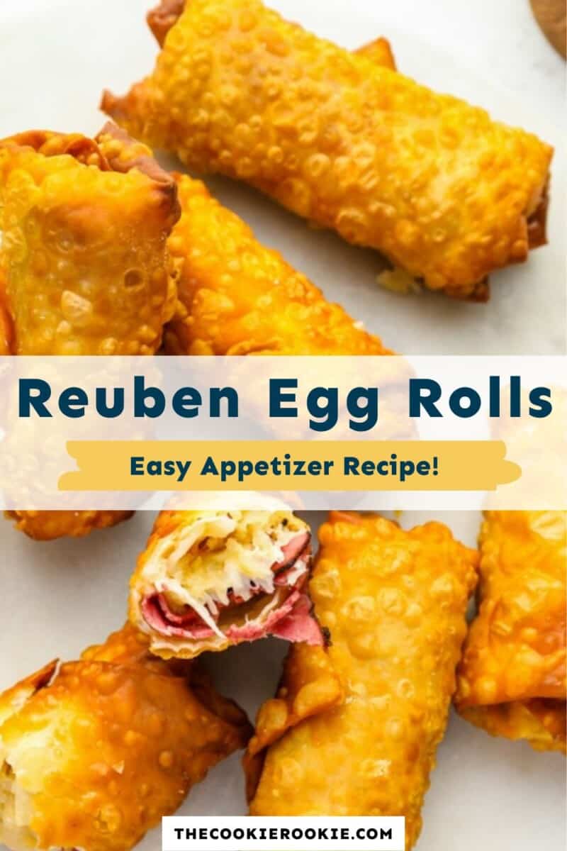Reuben Egg Rolls Recipe - The Cookie Rookie®