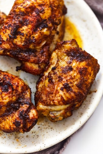 Air Fryer Chicken Thighs Recipe - The Cookie Rookie®