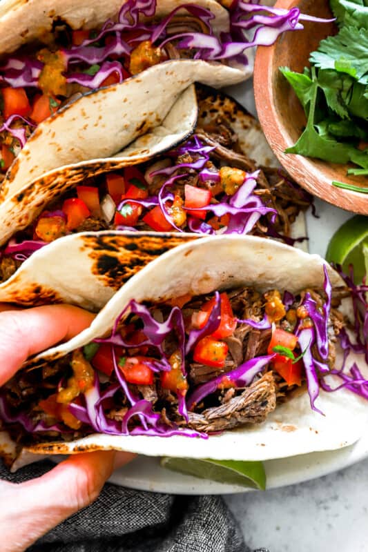 Barbacoa Tacos Recipe - The Cookie Rookie®