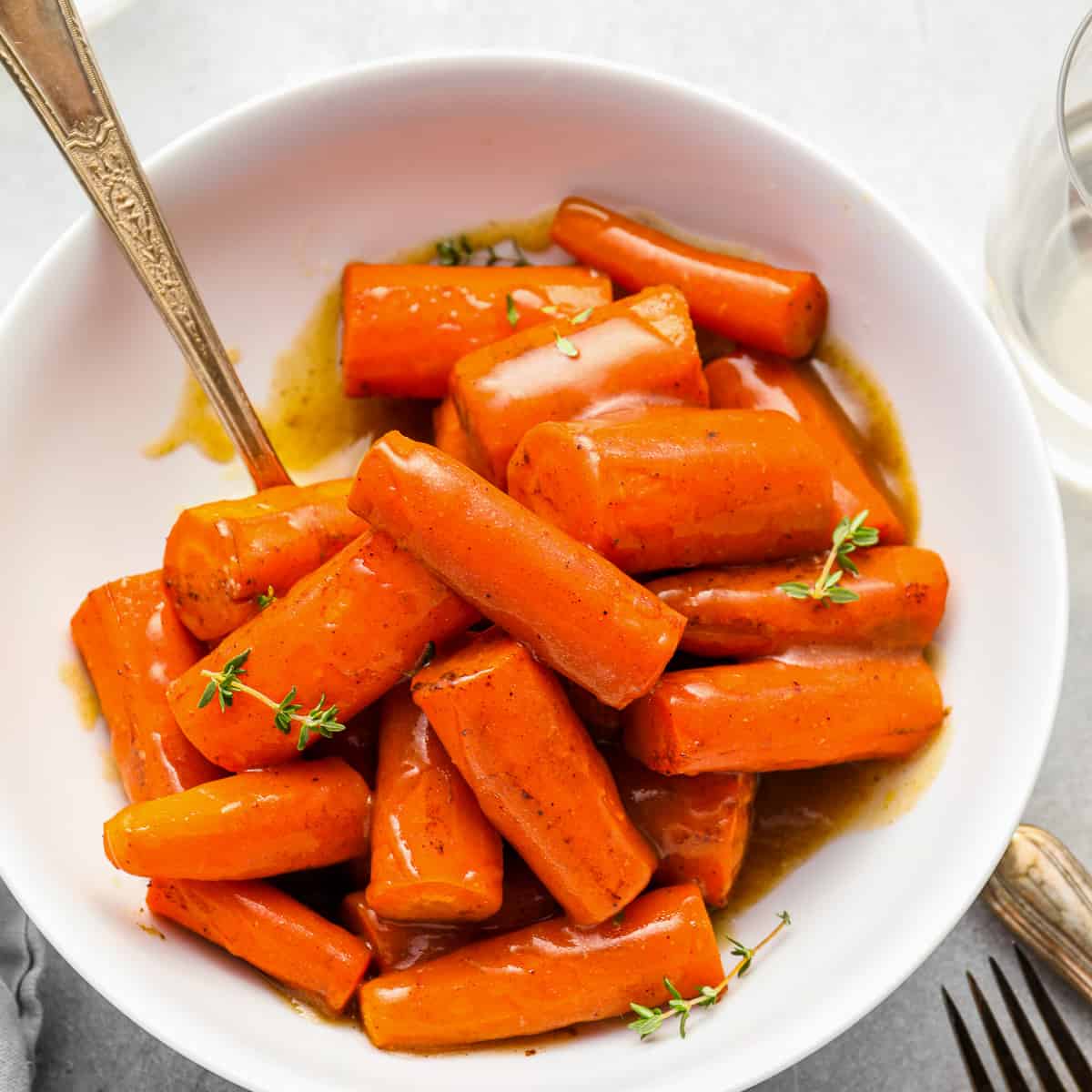 Crockpot Honey Glazed Carrots - Cooking With Carlee