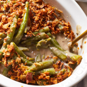 featured instant pot green bean casserole.